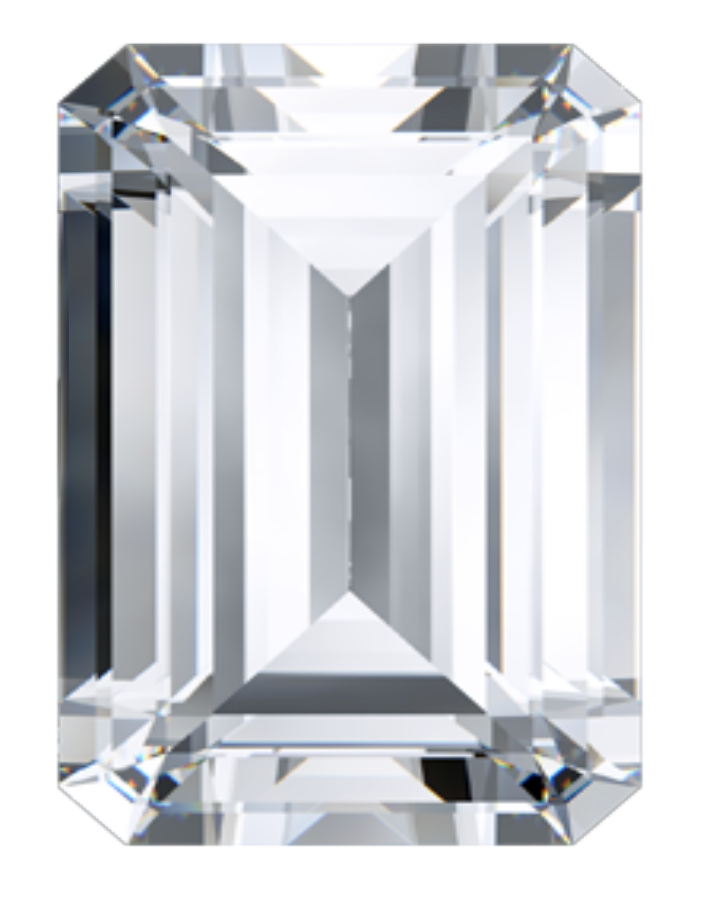 에메랄드 컷 다이아몬드